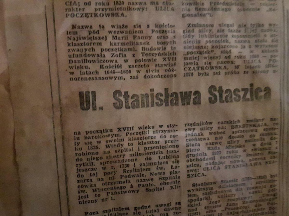 Staszica Centrum Lublin Buitenkant foto